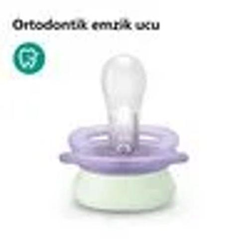 Eğitici Çocuk Philips Avent Ultra Start Gece Emzik 0-2 Ay