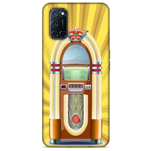 Retro (45) Desen Liquid Air Kılıf Renkli Oppo A72 Kılıf