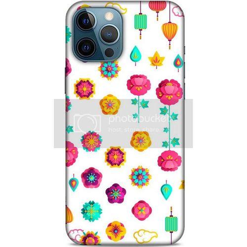 Origami Beyaz Apple iPhone 12 Pro Max Kılıf