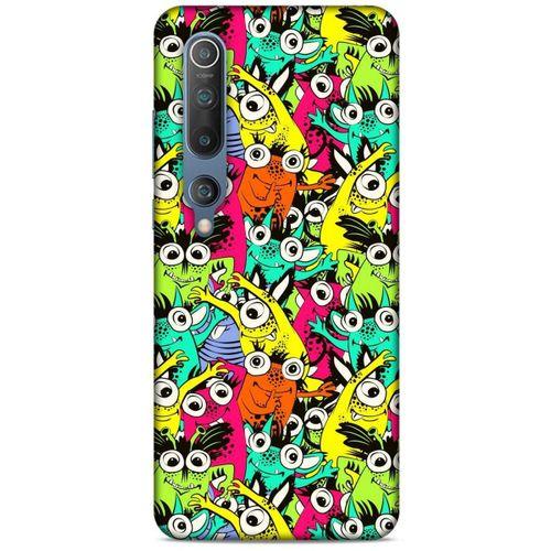 Graffitix (36) Desenli Silikon Kapak Xiaomi Mi 10 Kılıf