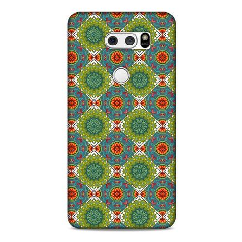 Ethnic Culture (1) LG K40S Kılıf Silikon Kapak Desenli
