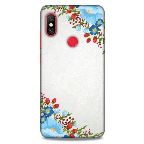 Lopard Xiaomi Mi A2 Lite Uyumlu Kılıf Bahar (18) Telefon Kılıfları Mavi Kırmızı