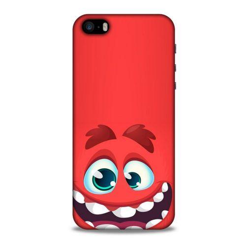 Emojix (91) Apple Iphone 5S Kılıf Silikon Kapak Desenli