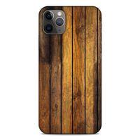 Lopard Apple Iphone 11 Pro Max Uyumlu Kılıf Wood'X (14) Lansman Kılıf Desenli