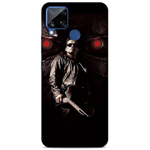 Lopard Realme C15 Uyumlu Kılıf IMDB Film (42) Rugged Armor Kılıf Terminator