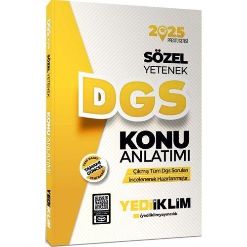 2025 DGS Sözel Yetenek Konu Anlatımı Yediiklim Yayınları