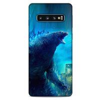 Samsung Galaxy S10 Kılıf Dragons (33) Hybrid Kılıf Godzilla