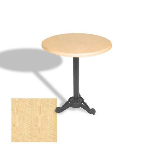 Dockers Çipa Döküm Ayak Yuvarlak Masa Çap 70cm - (Werzalit, Wermodin ve Allzalit Tabla) - Akçaağaç