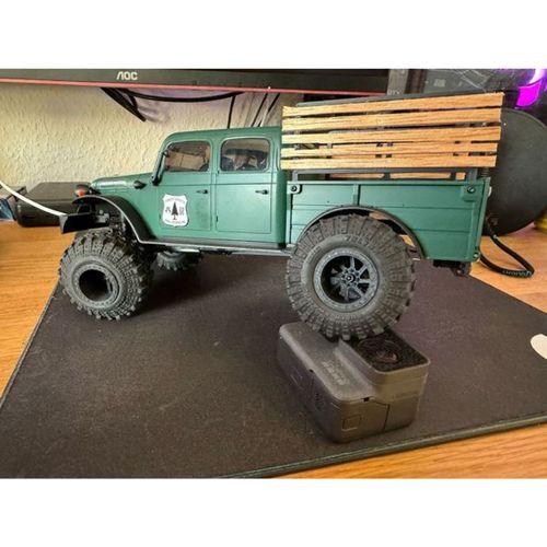 SCX24 Yan Yatık Pil Tepsisi 3D Baskı (Bu ürün Sadece Plastik parçadır - Almadan Önce Soru Sorabilirsiniz)