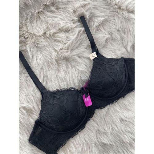 Dode Flora 423 F.K. Desteksiz Balenli Dantelli B-Cup Sütyen