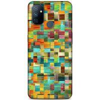 Lopard One Plus Nord N100 Uyumlu Kılıf Soyut Sanat (50) Shockproof Kılıf Desenli