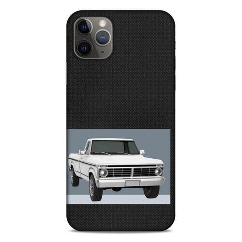 Lopard Apple Iphone 11 Pro Max Uyumlu Kılıf PickUpX (9) Kılıf İnci Beyazı