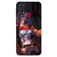 Samsung Galaxy M31 Uyumlu Kılıf Harley Quinn (15) Antişok Kılıf Kardinal
