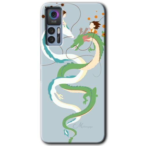 TCL 30 Plus Kılıf HD Desen Baskılı Arka Kapak - Snake Friendship