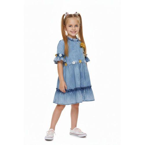 Kız Çocuk Kot Elbise BGL-ST05201