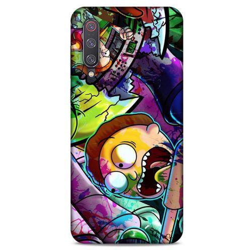 Xiaomi Mi 9 Uyumlu Kılıf Rick And Morty (41) Tank Kılıf Story Train Rick