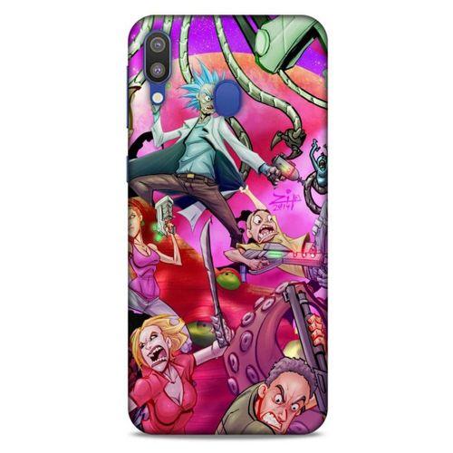 Samsung Galaxy M20 Uyumlu Kılıf Rick And Morty (43) Thin Fit Kılıf Jerry C-500A