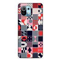 Xiaomi Mi 11 Uyumlu Kılıf Insomnia (26) Tpu Silikon Kılıf Kırmızı Krem