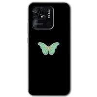 Redmi 10C Kılıf HD Desen Baskılı Arka Kapak - Butterfly Tree