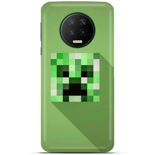 Lopard İnfinix Note 7 Uyumlu Kılıf PiXel (36) Glitter Kılıf Creeper