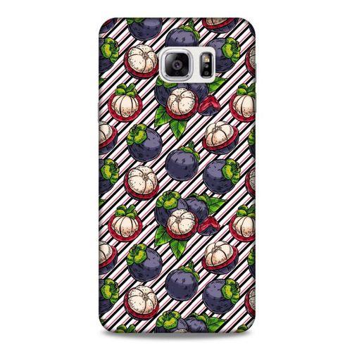 Frutix Mangosteen 02 Samsung Galaxy Note 5 Kılıf Desenli Silikon