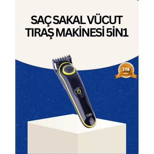 Şarjlı Sessiz Çalışan Saç Ve Sakal Şekillendirici Profesyonel Erkek Tıraş Makinesi