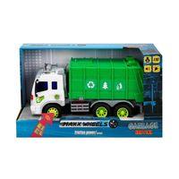 13078 1:16 Maxx Wheels Sesli ve Işıklı Geri Dönüşüm Kamyonları