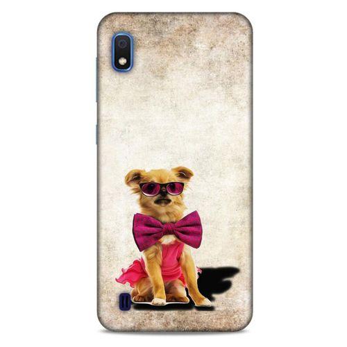 Samsung Galaxy A10 Kılıf Köpek Kıyafetleri (14) Lansman Kılıf Chihuahua Papyon