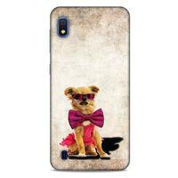 Samsung Galaxy A10 Kılıf Köpek Kıyafetleri (14) Lansman Kılıf Chihuahua Papyon