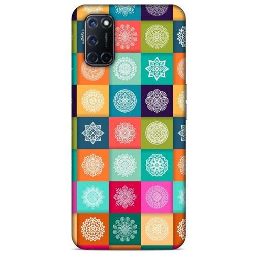 Ethnic Culture (58) Oppo A52 Kılıf Silikon Kapak Desenli