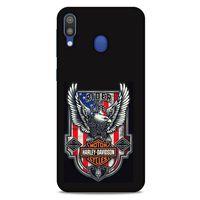 Samsung Galaxy M20 Uyumlu Kılıf Motorsiklet (7) Telefon Kılıfı Harley Davidson