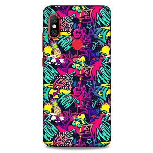 Graffitix (31) Desenli Silikon Kapak Xiaomi Redmi Note 6 Pro Kılıf