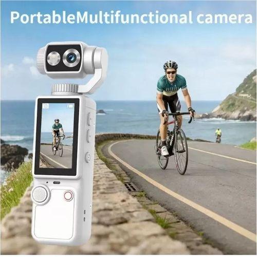 Q8 4k Ultra Hd Taşınabilir Vlog Spor Ve Aksiyon Kamerası 2.0’’ Döndürülebilir Ips Ekran Siyah