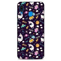 Spacex (47) Tema Crystal Flex Kılıf Samsung Galaxy A30 Kılıf