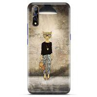 Casper Via F3 Kılıf FunnyMaX (20) Koruyucu Kılıf Kahverengi Kaplan