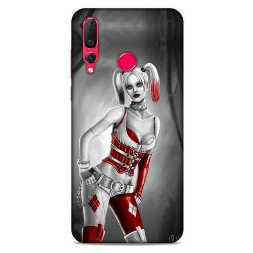 Huawei P Smart Z Uyumlu Kılıf Harley Quinn (39) Liquid Crystal Kılıf Açık Limon