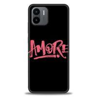 Xiaomi Redmi A1 Kılıf HD Baskılı Kılıf - Amore + Tam Ekran Koruyucu