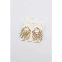 Taşlı Küpe - Altın