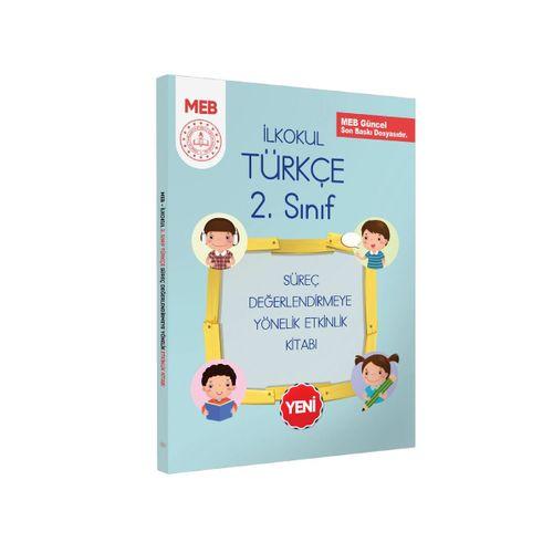 MEB İlkokul 2 Sınıf Türkçe Süreç Değerlendirmeye Yönelik Etkinlik Kitabı (Renkli)BASKI ÜCRETİ