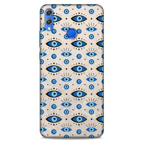 Nazarium (33) Desenli Silikon Kapak Huawei Honor 8x Kılıf
