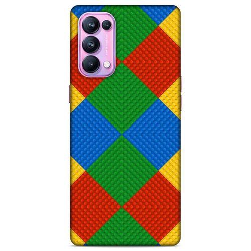 Lopard Oppo Reno 5 Pro 5G Uyumlu Kılıf BloX (7) Telefon Kılıfı Karışık Çok Renkli