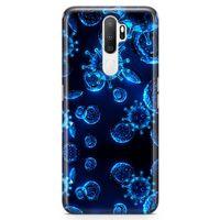 Oppo A9 2020 Kılıf Viral Enfeksiyon Arka Kapak Koruma Desenli Full Koruyucu