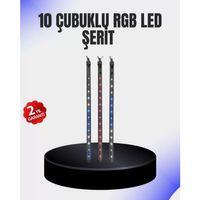 Dekoratif Led Meteor Işık 10’lu Çubuk Seti