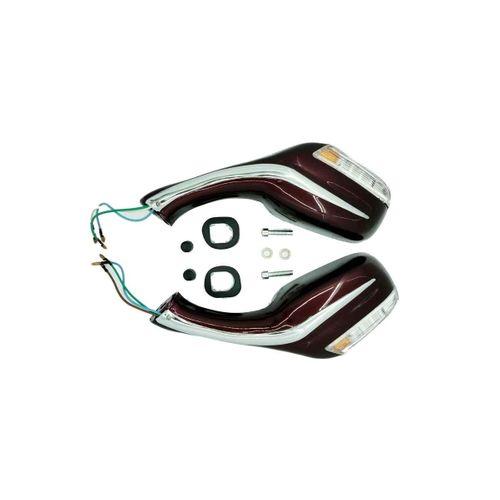 UNİVERSAL Scooter Ayna Sinyalli Bordo