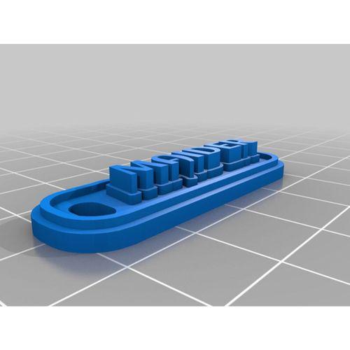 Kişiselleştirilmiş Kişisel Anahtarlık Peque O (Bu ürün Sadece Plastik parçadır - Almadan Önce Soru Sorabilirsiniz)