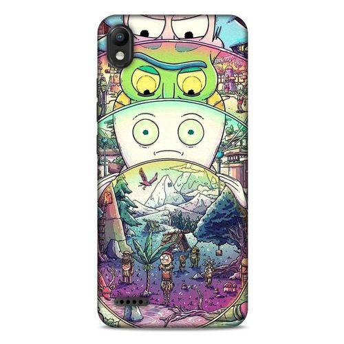 LG K20 2019 Uyumlu Kılıf Rick And Morty (48) Bumper Kılıf Decoy Jerrys