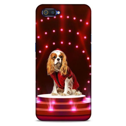 Oppo Realme C2 Kılıf Köpek Kıyafetleri (38) Neo Hybrid Kılıf King Charles Yelek