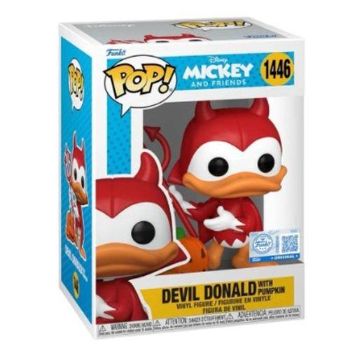 Funko Pop Disney Mickey And Friends Devil Donald with Pumpkin 1446