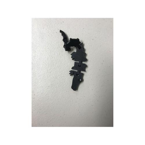 Süper Esnek Eklemli Timsah Baskısı (Bu ürün Sadece Plastik parçadır - Almadan Önce Soru Sorabilirsiniz)