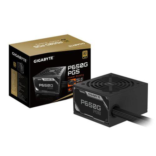 GIGABYTE GP-P650G PG5, 650W, 80+ GOLD, GAMING Power Supply